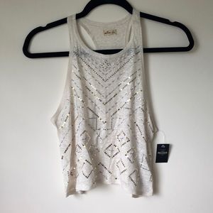Hollister sequined tank